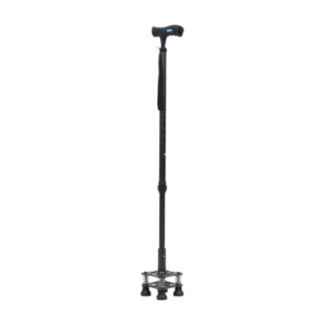 TOPMEDI TWA932L Walking Stick with Self-Standing Quad Base